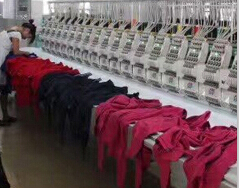 北京瑪佐尼工服生產車間