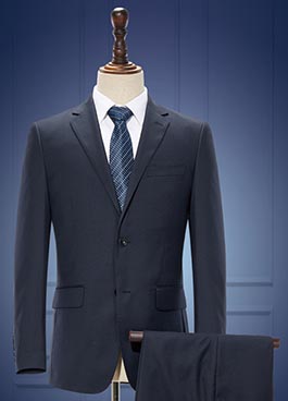 商務旅行黑色男士職業裝定做