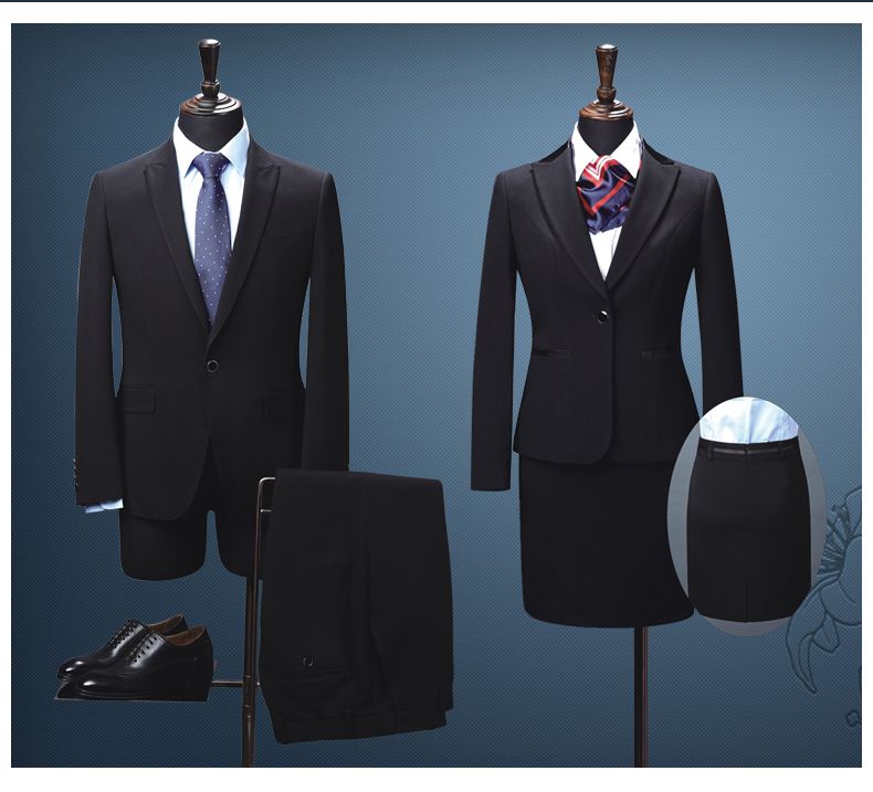 銷售員工服定做款式圖