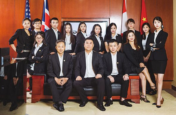 北京工服套裝定做合照