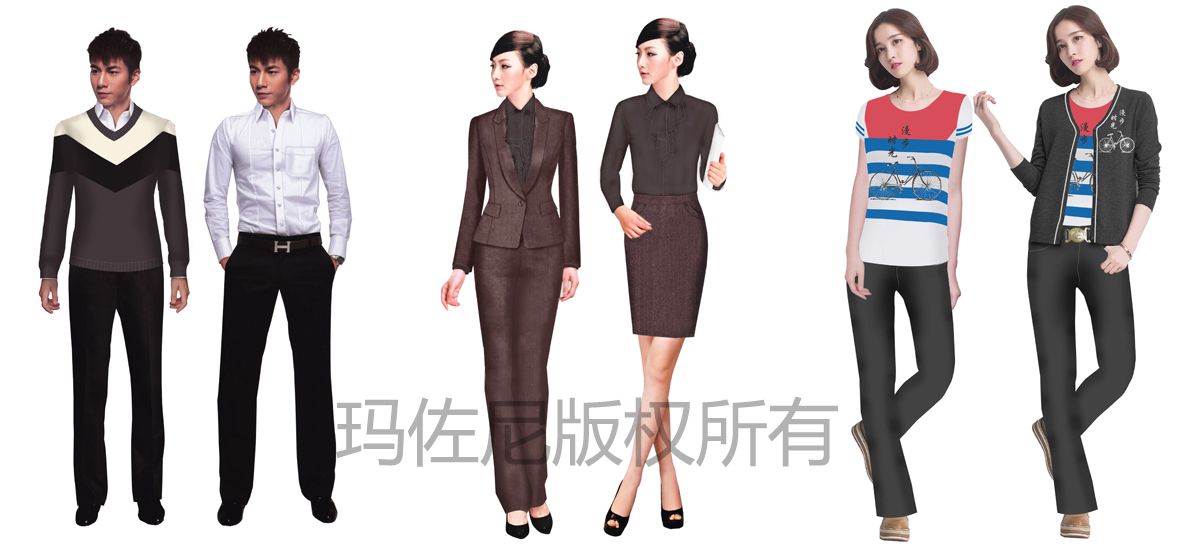 企業員工工服定做特點