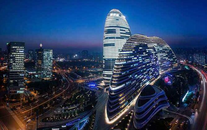 望京地標(biāo)性建筑