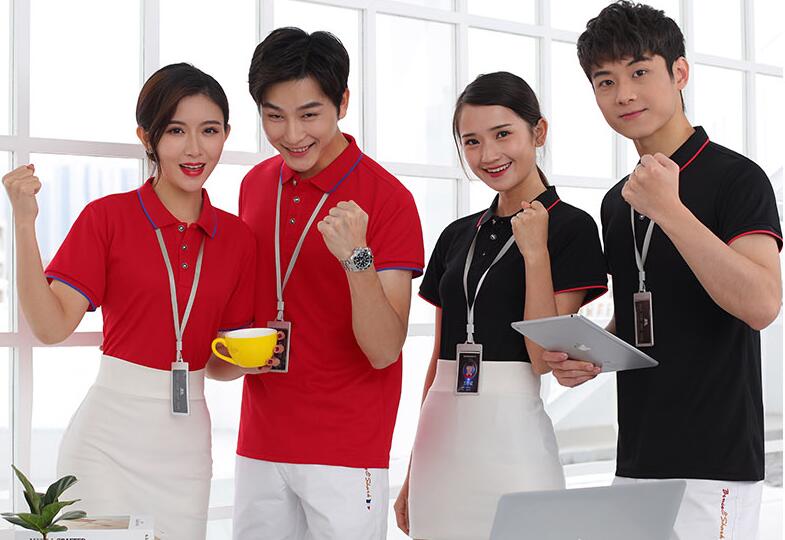 定制酒店工服文化衫效果圖