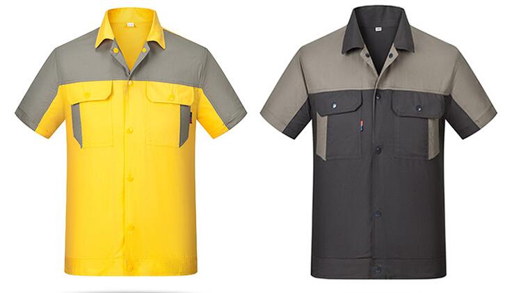 夏季工作服定做三色原則