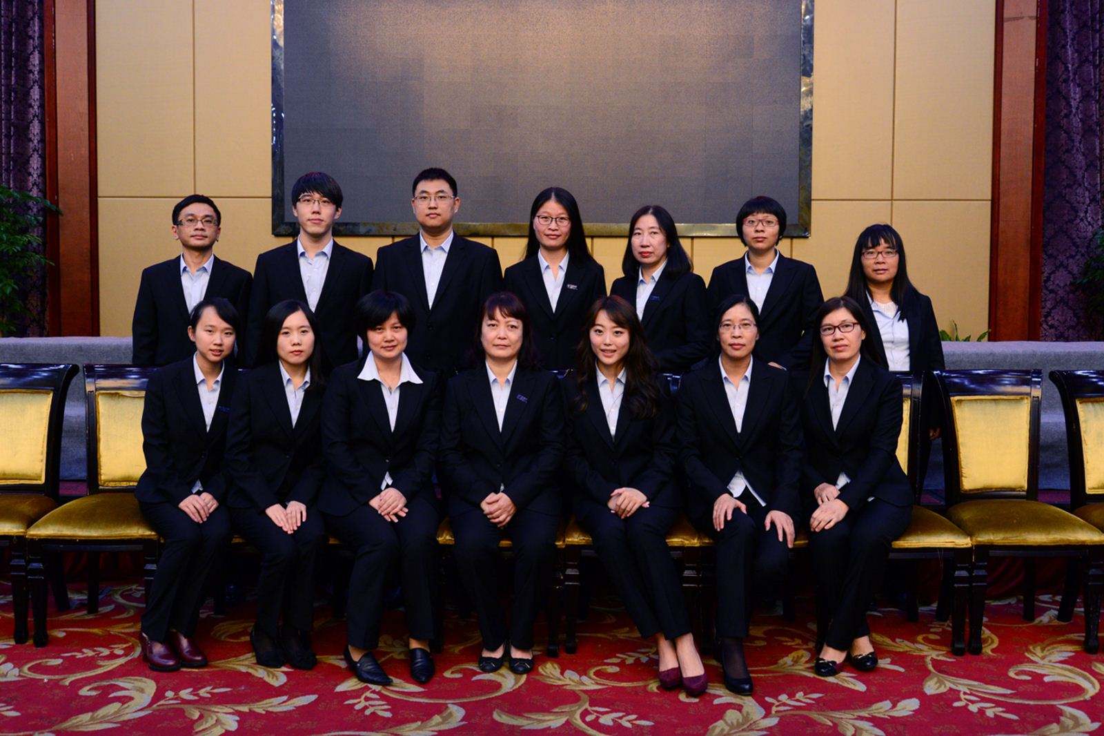 北京秋季長袖物業工服公司合照