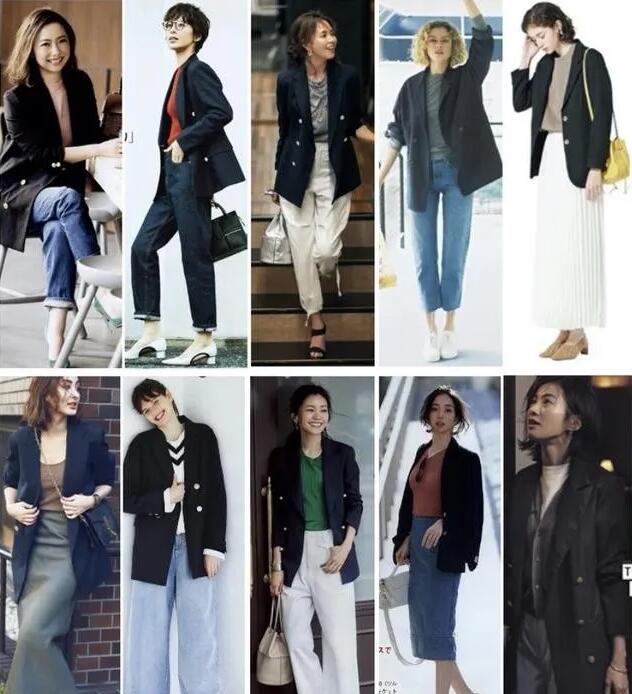 ?西裝外套怎么搭配裙子