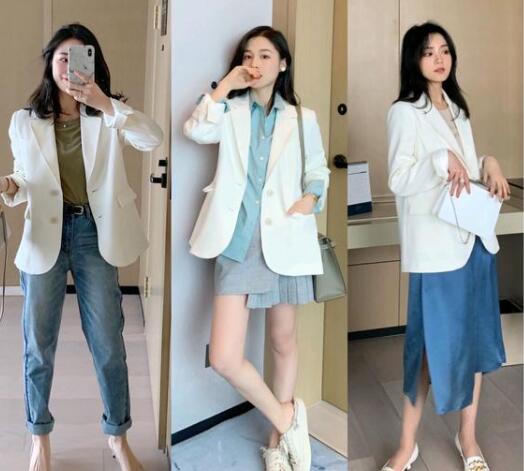 女士西裝怎么搭配好看